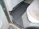 Rubber Floor Mats - Rear Black Pair - RD1235BPREAR - Britpart